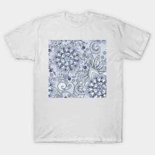 Mandalas and flowers T-Shirt